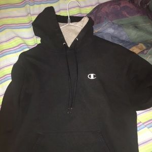 Black Champion hoodie. Need gone asap
